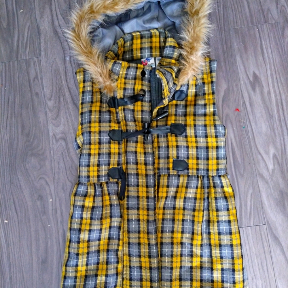 Vest Sleeveless Top with Hood